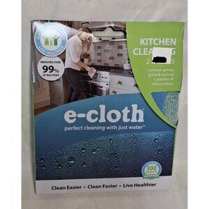 E-Cloth Microfiber Kitchen Cleaning Cloth & Polishing Cloth, 2 Pack #10601